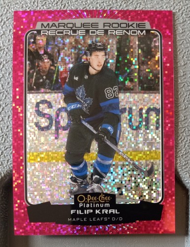Filip Kral Marquee Rookie 2022-23 O Pee Chee Platinum Violet Pixels /299 #282 - Picture 1 of 2