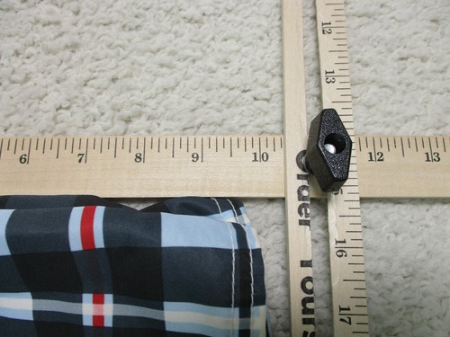 Kirra Boardshorts Mens 32 Red Blue Black Plaid Bathing Suit Swim Trunks Pocket - Picture 9 of 10