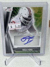 NICK FORD 2022 SAGE ROOKIE AUTO CARD #A-NF