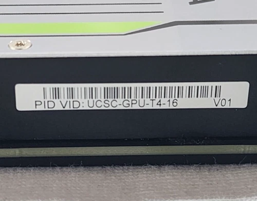 NVIDIA Tesla T4 16GB GPU Accelerator Graphics Card CUDA 16GB GDDR6 PCIe 3.0x16 - Picture 3 of 3