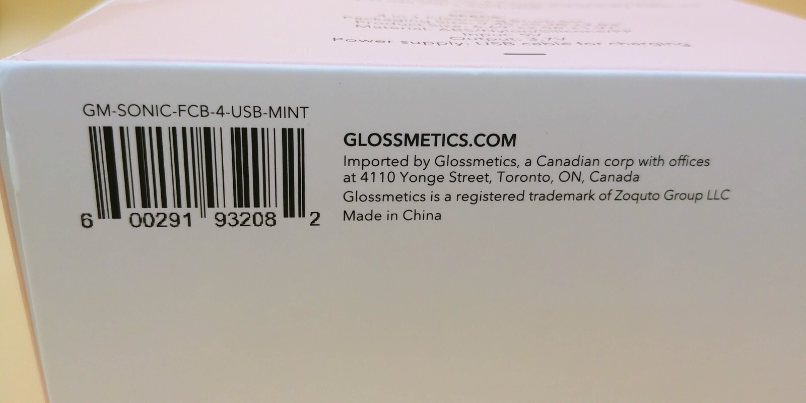 Glossmetics Luxe 4 in 1 Sonic Facial Cleansing & Exfoliating Set  