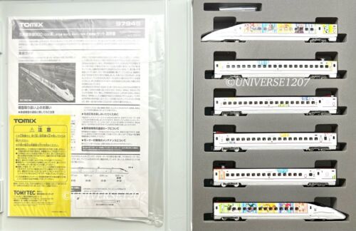 N Scale Tomix JR Kyushu 800-1000 Shinkansen/Bullet Train 6-Car Set Disney Paint - Picture 4 of 24