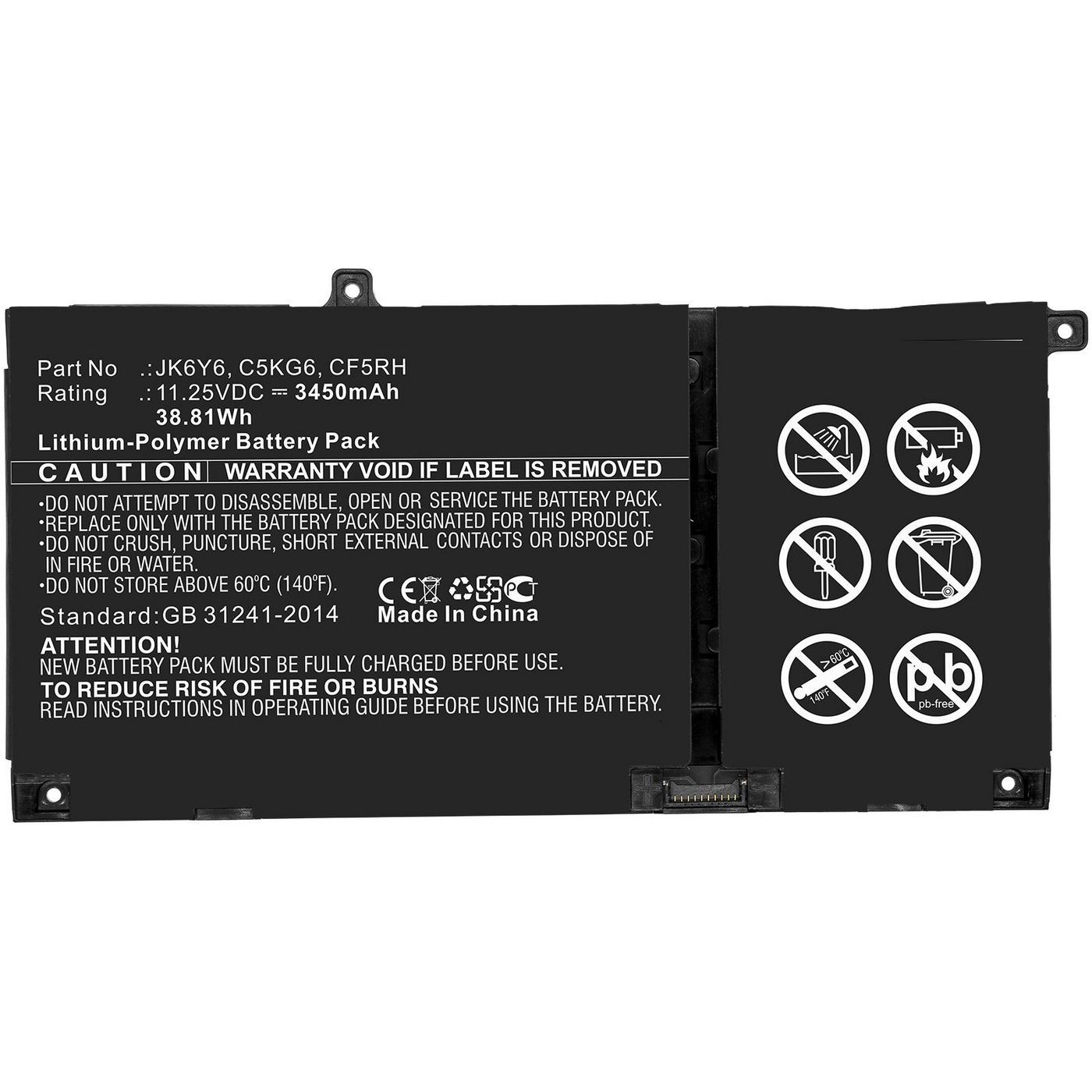 Batteria Laptop Dell Ricambio: Alta Capacità e Durata Garantita