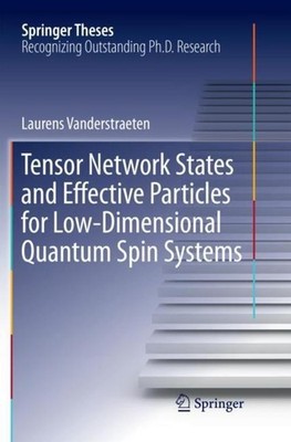 Tensor Network States and Effective Particles for Low-Dimensional Quantum Spin S
