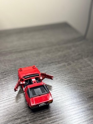 Marushin Lamborghini Silhouette Red Diecast 1/43 Scale Very RARE