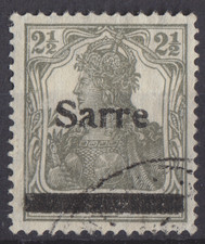 TIMBRE COLONIE FRANCAISE  SARRE  N 2 OBLITERE  REF 1118