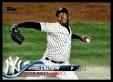 2018 Topps Aroldis Chapman New York Yankees #475