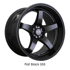 Xxr Wheels Rim 555 18x8.5 5x1005x114.3 Et35 73.1cb Flat Black