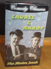 Comedy Classics Laurel And Hardy The Stolen Jools VHS Movie Vintage 1999 Sealed