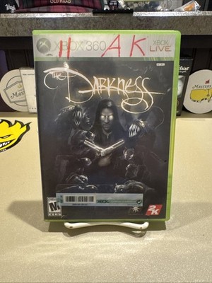 2K Games The Darkness Xbox 360 2007 Complete Case Manual NTSC-U/C M Multiplayer