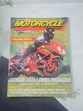 Australian Motorcycle News Motor Bike Magazine Vol 37 February 1988