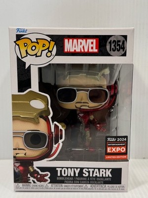 Tony Stark Marvel Funko Pop! #1354 Entertainment Expo Exclusive LE In Case
