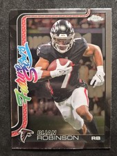 2025 Topps Chrome Football NFL Bijan Robinson Future Stars #FS-9