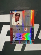 2004 Playoff Absolute Baseball Bob Gibson Absolutely Ink Auto /25