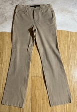 Escada Sport Ladies Pants Size 38 Made In Italy Khaki Bootcut Pant Women Stretch