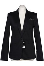 MANGO Blazer Damen Business Jacke Kostümjacke Gr. EU 36 Baumwolle Sc... #1yyr50b