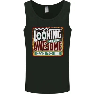 Gildan Toller Baldiger Papa Neuer Papa Baby Herren Tanktop Weste - Bild 1 von 4