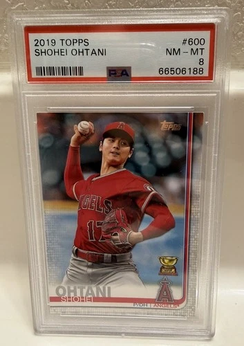 2019 Topps 600 Shohei Ohtani Super All Star PSA 8