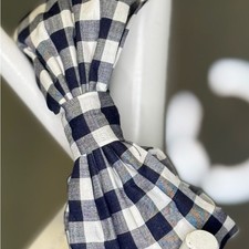 Checkered Kids Bow Headband