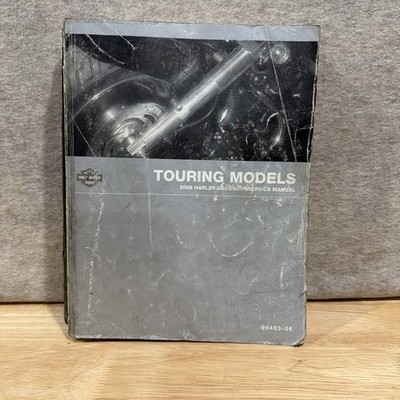 Harley Davidson Service Manual 2006 Touring Models 99483-06 OEM