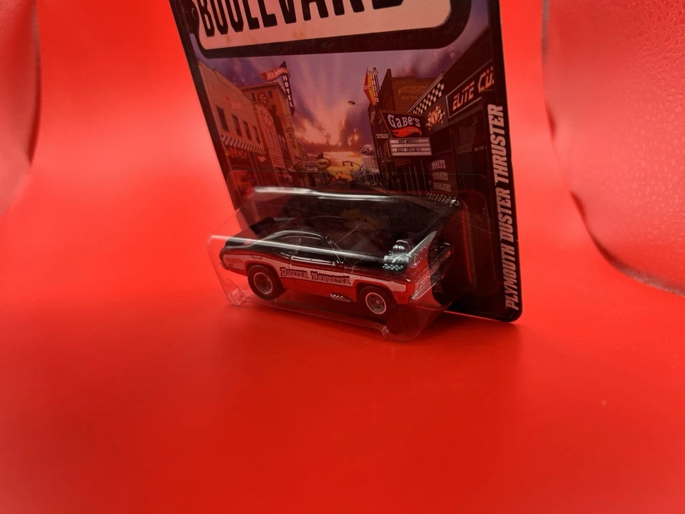 Hot Wheels Plymouth Duster Thruster 2012 Boulevard Legends Real Riders Foto 2 de 4