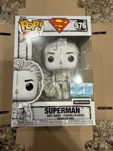 Funko Pop! Supreme Heroes Superman Sketched Deco #576 LE /9500 New Rare IN HAND