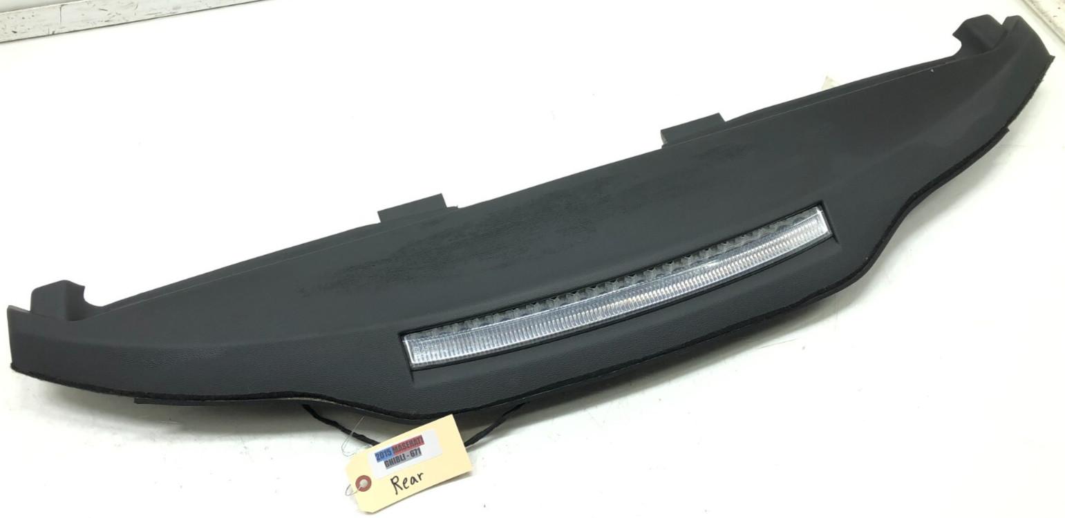 2014-2019 MASERATI GHIBLI SQ4 REAR WINDOW SHADE COVER SHELF PANEL OEM.