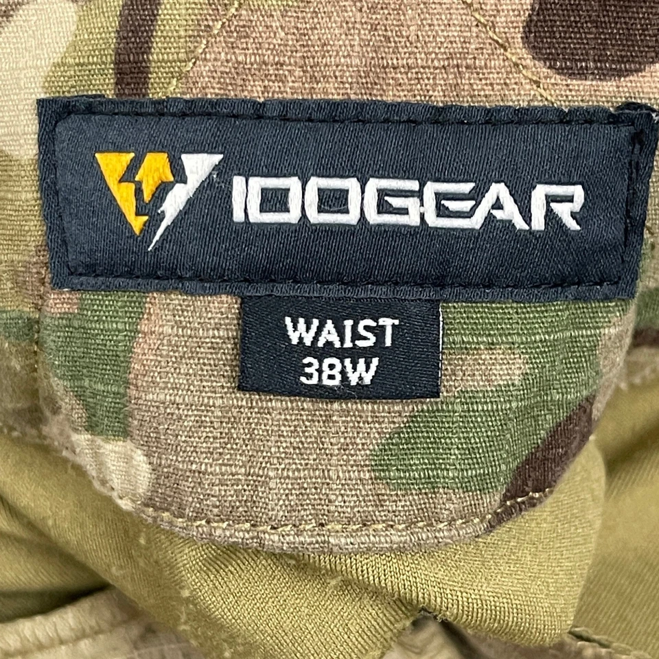 IDOGEAR G3 战斗裤男式 38x30 战术防撕裂迷彩军用彩弹货物 — 第 2/4 张图片