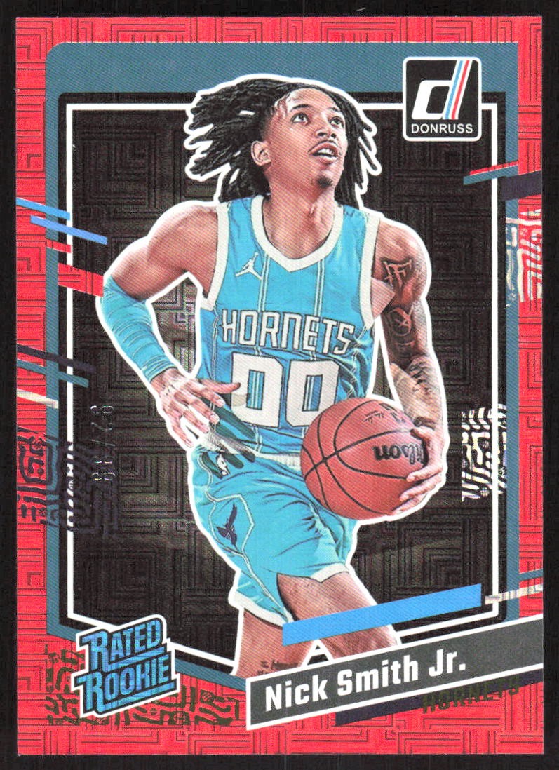 9046F 2023-24 Donruss #248 Nick Smith Jr. Choice Red #/99
