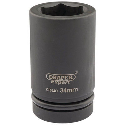 Draper 05148 Expert HI-TORQ  6 Punkt Steckschlüssel 1'' Vierkant Dr. 34mm