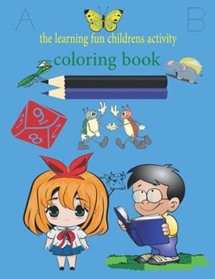 Coloring book: the learning bugs fun childres activity  -  NEW Mohamed Fares B 2