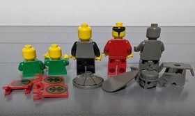 LEGO Minifigs + Flag Dragon Fortress 7419 Orient Expedition