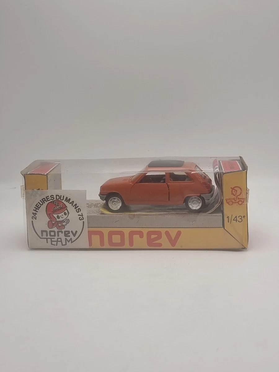 NOREV RENAULT R16 TAXI G7 1966 - BLACK+RED 1:43