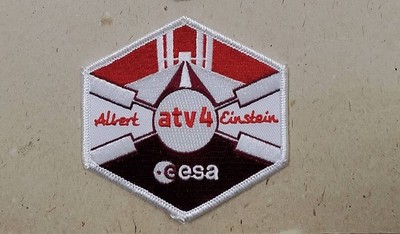 Patch ESA ATV 4 Albert Einstein ISS 36 Expedition