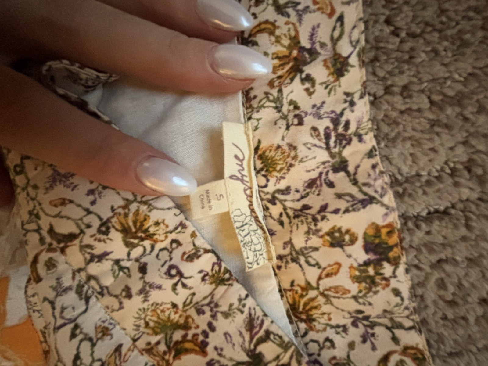 Mystree Boho Patchwork Asymmetrical Midi Skirt Mi… - image 6