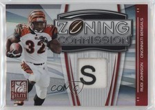 2008 Donruss Elite Zoning Commission Jerseys Prime 11/50 Rudi Johnson #ZC-11 0c6