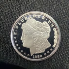 1889-CC Morgan Proof 1 Oz .999 Silver Round Mintage: 2,250