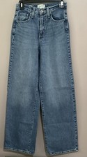 Universal Thread Women's Light Wash High Rise Everyday Wide Leg Jeans Size 0