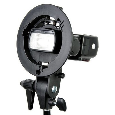 Godox S Type Bracket Bowens Mount Holder for Speedlite Flash Snoot Softbox Beaut