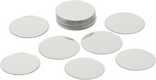 20Pcs Mini Acrylic Mirror Tiles, 2" Self-Adhesive Round Mosaic Decor