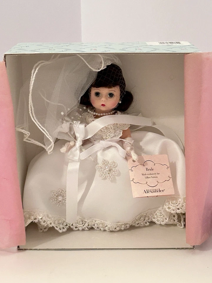 MUÑECA NOVIA MADAME ALEXANDER VINTAGE 8" EN CAJA - Nunca quitada Foto 2 de 4