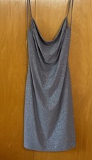 Quince Mini Glitter Dress Size L.  NWT.  V007