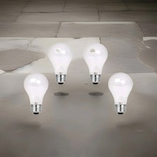 Feit Electric A19 43w Medium Base Frosted 8-pk 9 Watt Led Equivalent Feit Electric A19 43w Medium Base Frosted 8-pk 9 Watt Led Equivalent