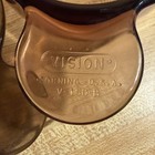 Vintage  Amber Glass Corning Ware Vision Grab-It Bowl V-150-B  with Lid — photo 4