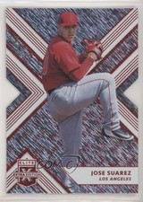 2018 Panini Elite Extra Edition Status Red Die-Cut /99 Jose Suarez #122 0a2