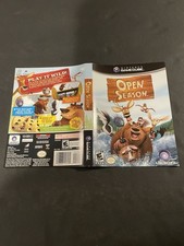 open season GameCube artwork Insert only