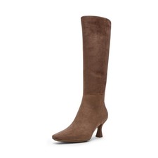Anne Klein Women's Perfektion-Wc Mid Calf Boot, Taupe, 11