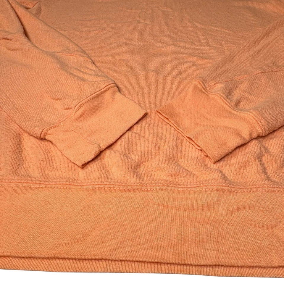 Suéter Pullover Suave WildFox Para Mujer M Naranja Albaricoque Cuello en V Foto 4 de 4