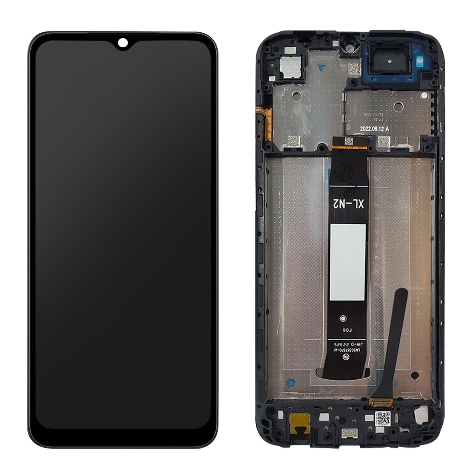 Écran LCD Xiaomi Redmi A1 avec vitre tactile de remplacement noir haute sensibilité