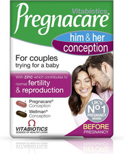 Vitabiotics - Pregnacare - His  Her Conception - 2X30 Tablets